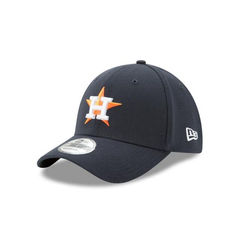 MLB Houston Astros Team Classic 39Thirty Stretch Fit (PLZ7137) - Blue New Era Caps